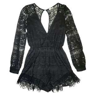 VINTAGE lace romper